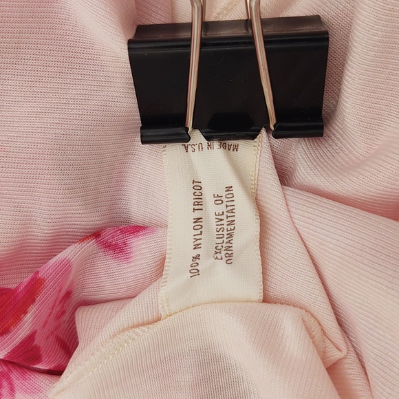 Vintage Slip Skirt Floral Romantic Garden Cottagecore Valentine Pink Small - Picture 7 of 11